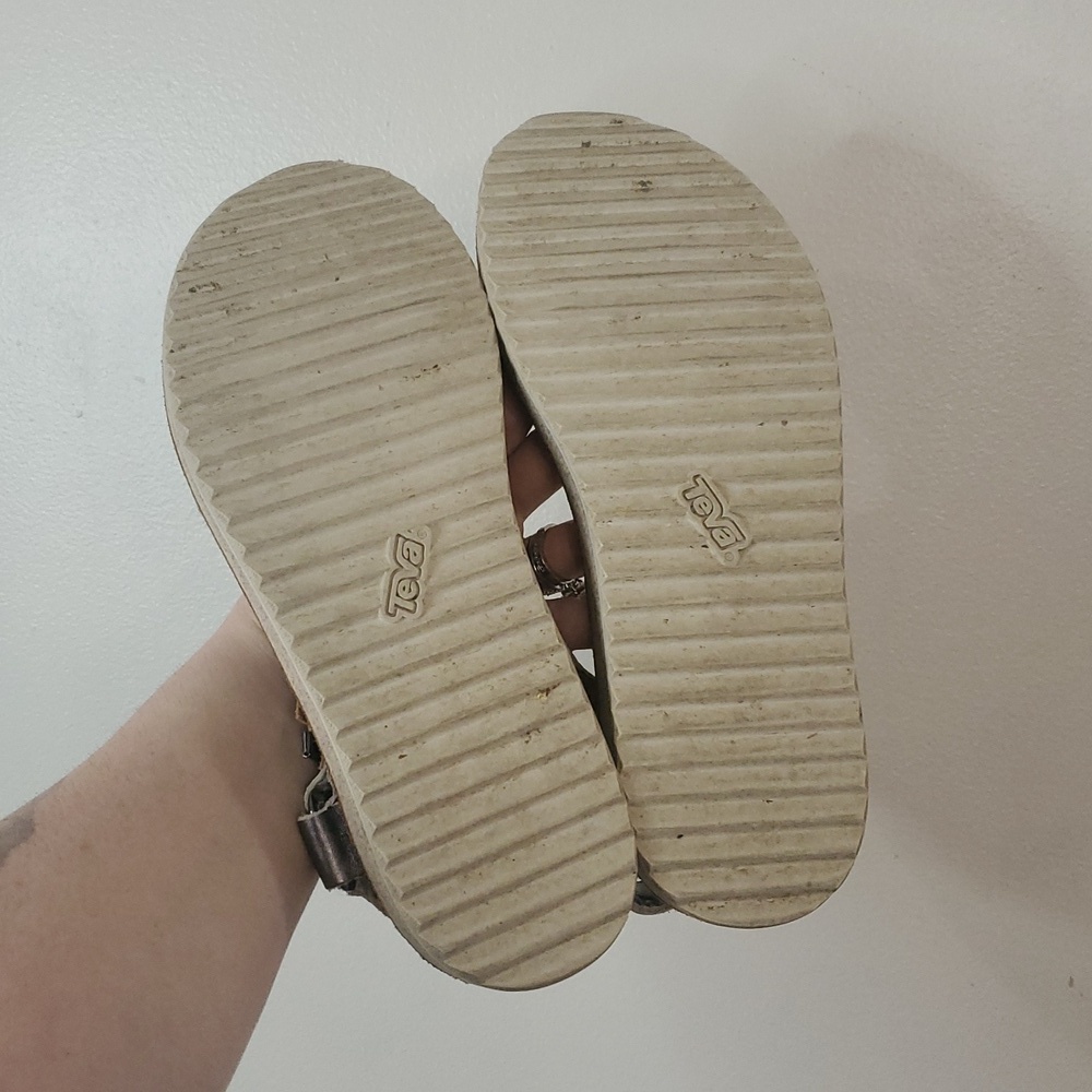 Teva Womens Original Mirrored Metallic Sandals Size 9 Summer Outdoors Hiking - Picture 9 of 10